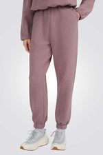 מכנסיים ארוכים Waffle-Knit Sweatpants לנשים | 4F 