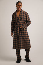 חלוק בית בסגנון משבצות | קנת קול