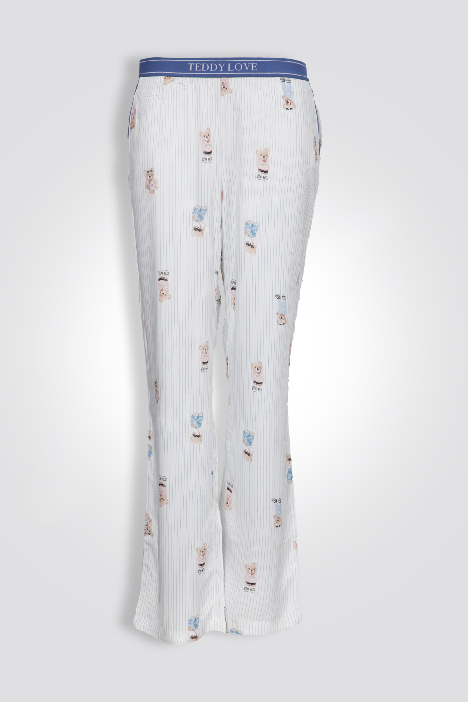 סט פיג'מה מכופתרת טדי | דלתא