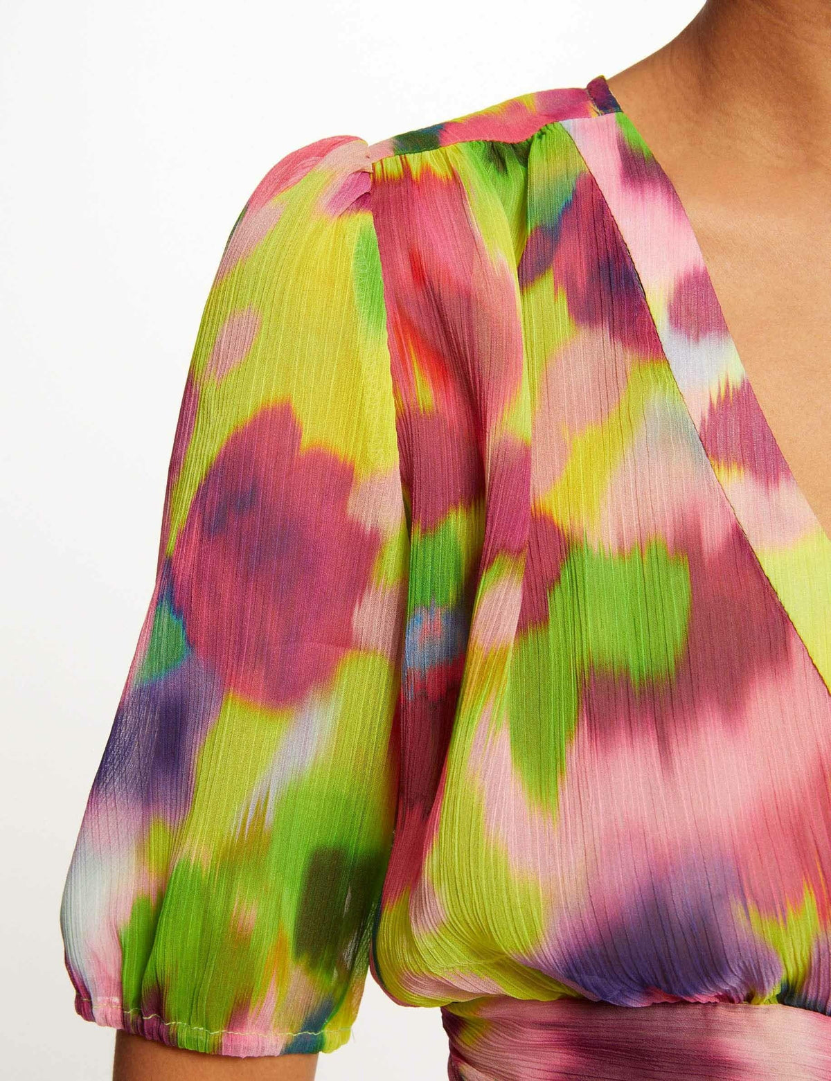 חולצת מעטפת צבעונית - MASHBIR//365