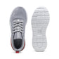 נעלי ספורט לנערים Anzarun Lite  בצבע אפור לבן ואדום - 4