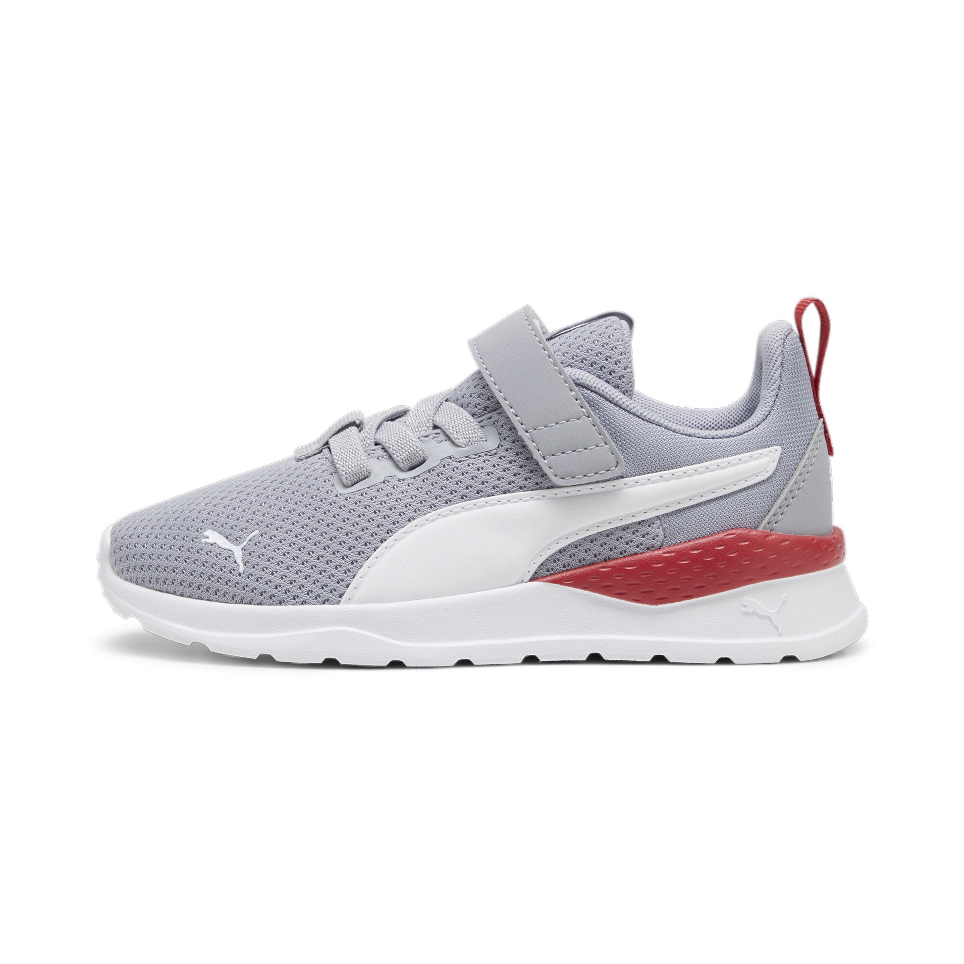 נעלי ספורט לילדים Anzarun Lite AC+ PS בצבע אפור לבן ואדום