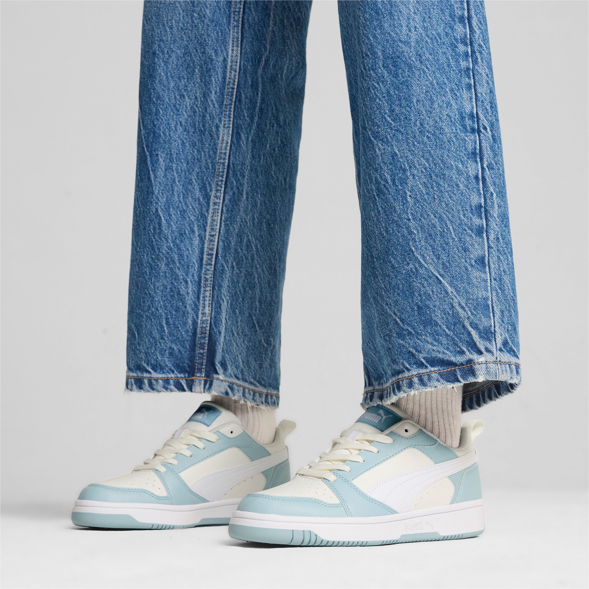 WHITE BLUE-392328-28 Rebound v6 Low PUMA – MASHBIR//365