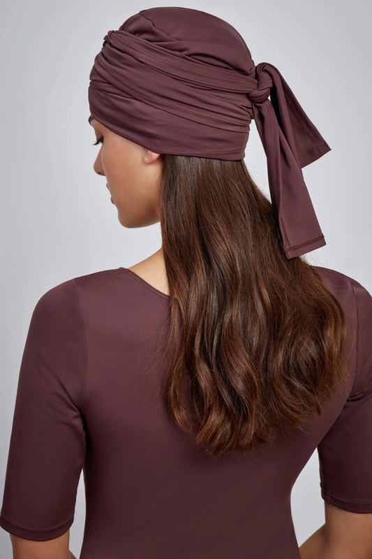 כיסוי ראש לנשים בצבע חום
