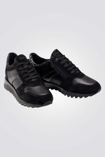 נעלי סניקרס עור משולב לנשים