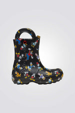 מגפי גשם מיקי מאוס וחברים לילדים Mickey Mouse & Friends Handle It Rain Boot | קרוקס