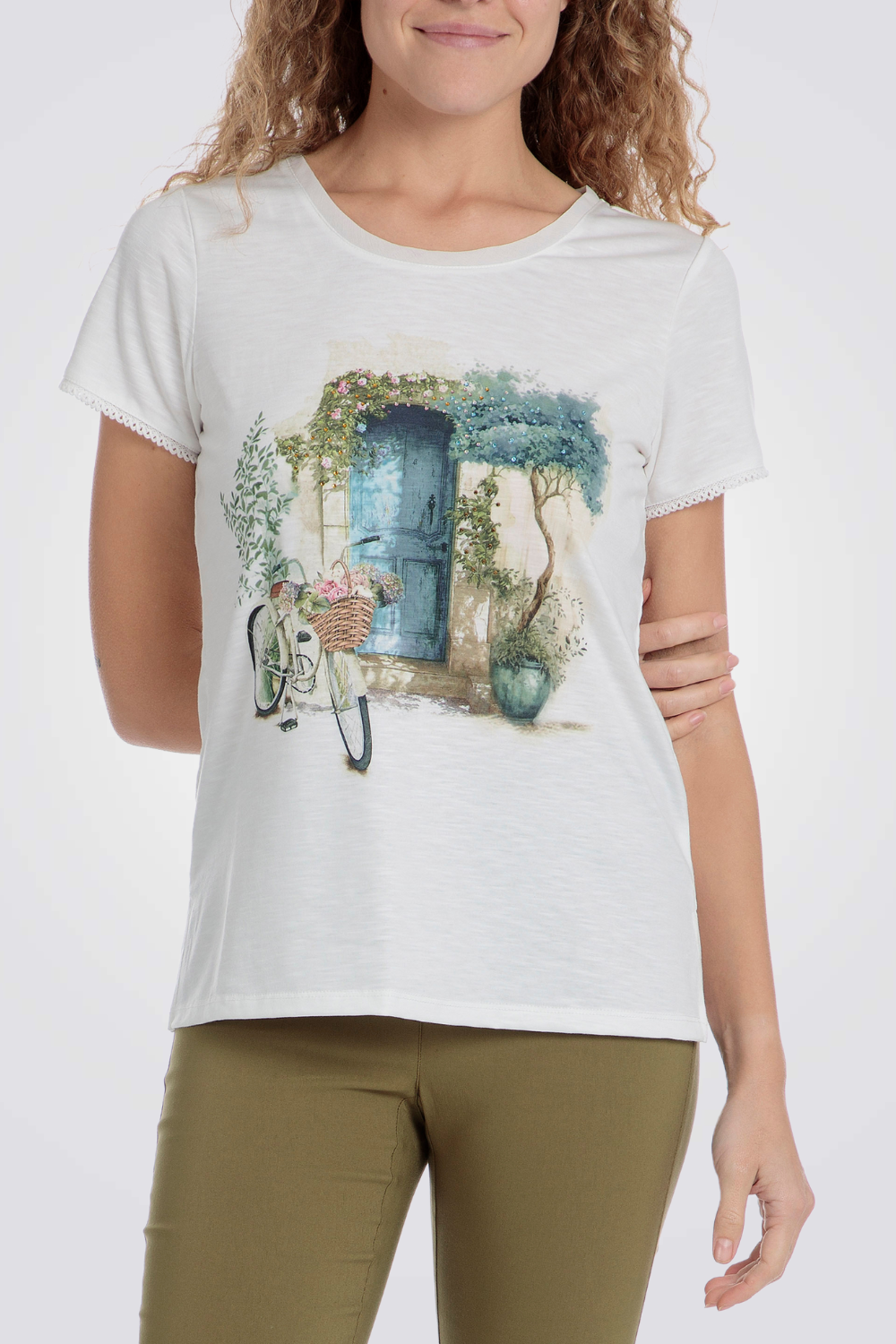 חולצת טי שירט מודפסת