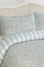 סט מצעים מיטה וחצי 180/200 ס"מ דגם Barworth Garden  | לאורה אשלי 