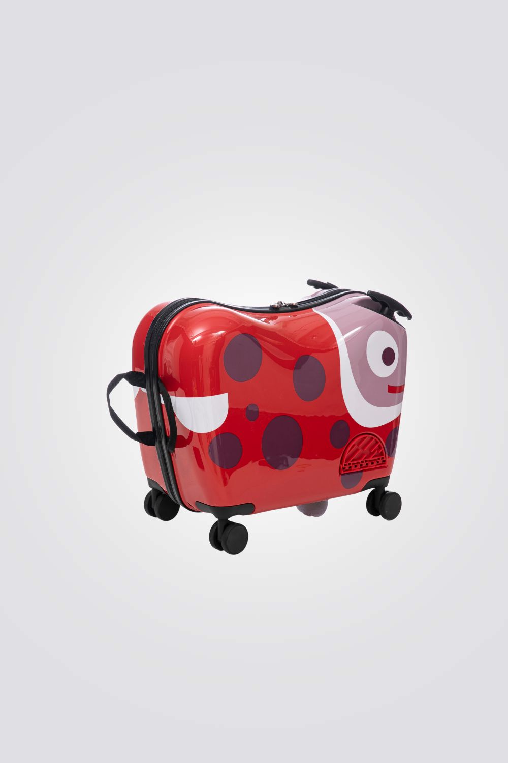 מזוודת ילדים חיפושית אדומה 20" | מרשמלו 