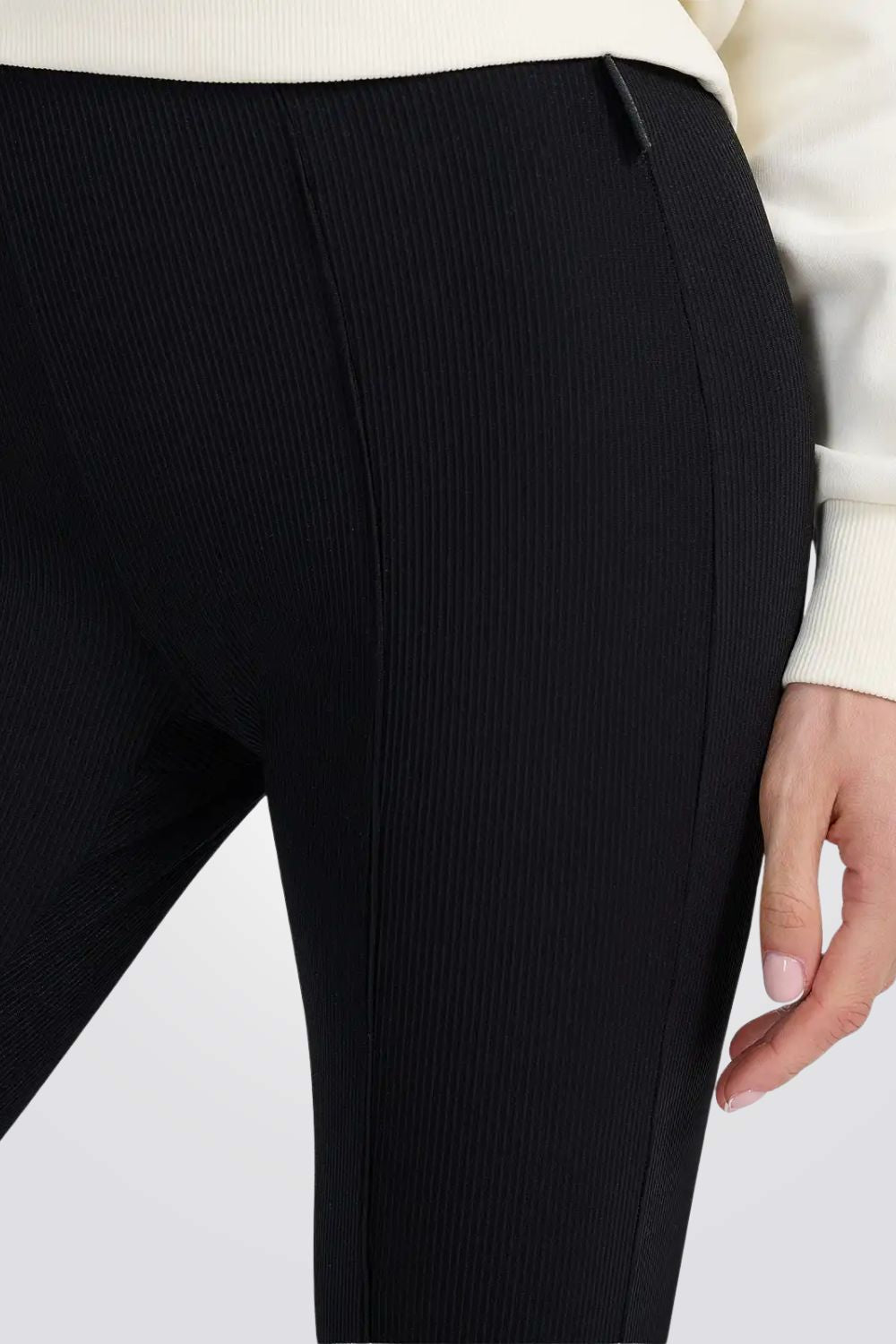 טייץ מבד ריב סרוג לנשים | 4F