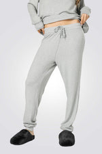 סט פיג'מת מעבר בטקסטורת פסים