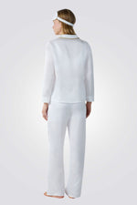 סט פיג'מה ומסיכת סאטן מתנה  SIDERA  לנשים