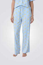 מכנסי פיג'מה עם הדפס לימונים | איתם