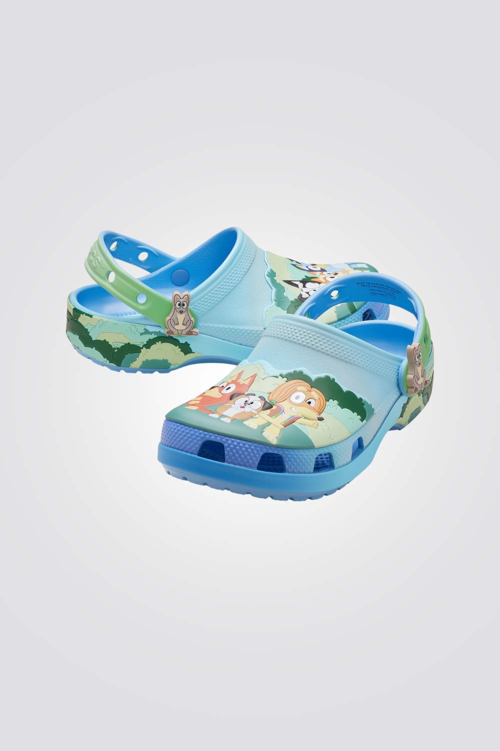 כפכפי בלואי וחברים לילדים במידות קטנות Toddler Bluey Best Buddies Classic Clog | קרוקס