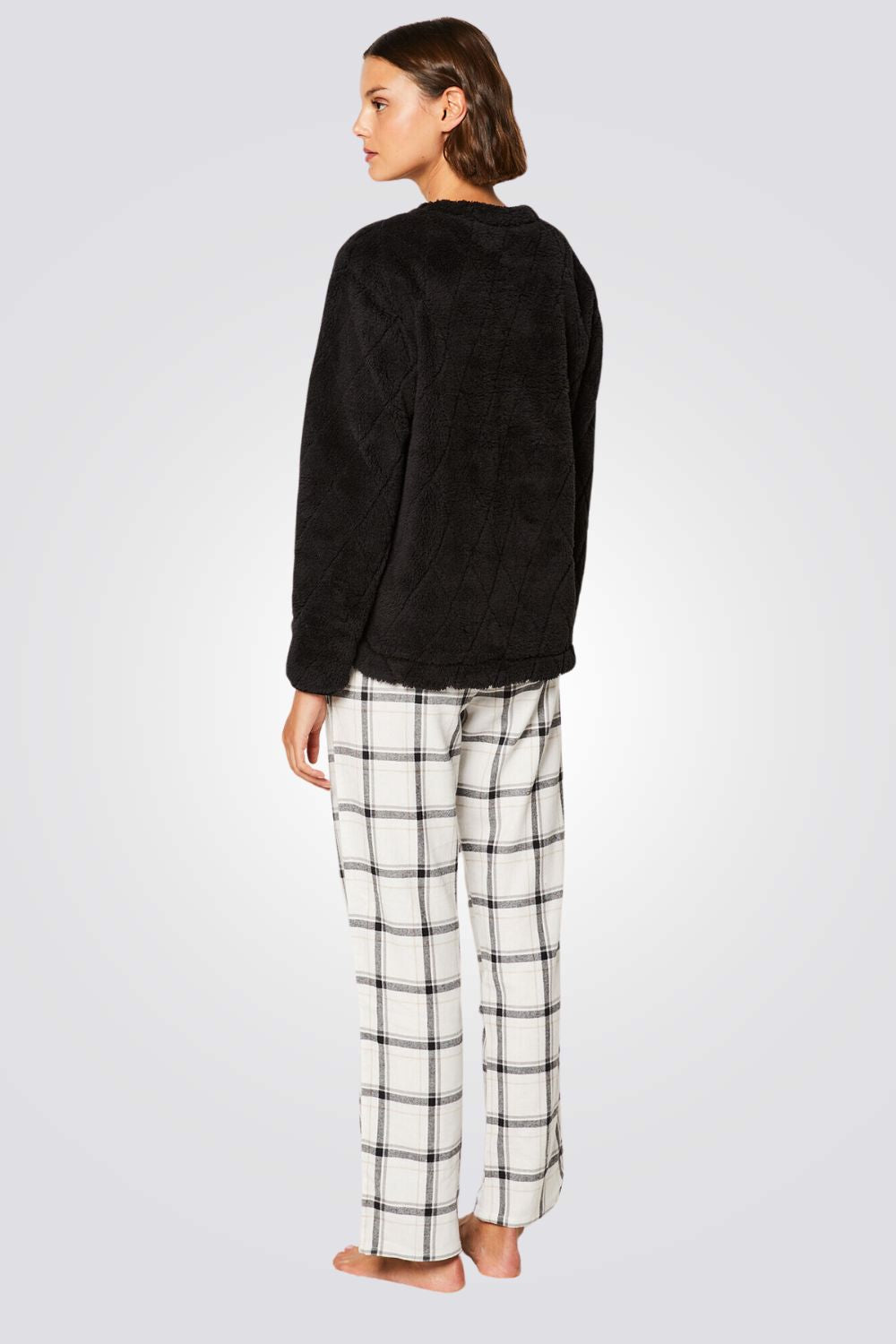 סט פיג'מה 3 חלקים MAYLON לנשים