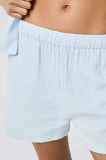 מכנסי פיג'מה קצרים מכותנה VENICIA לנשים