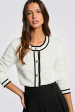 קרדיגן סריג עם שרוולים ארוכים | מורגן