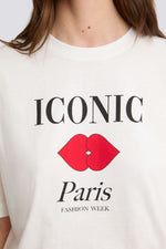 חולצת פיג'מה שרוולים קצרים ICONIC לנשים | איתם