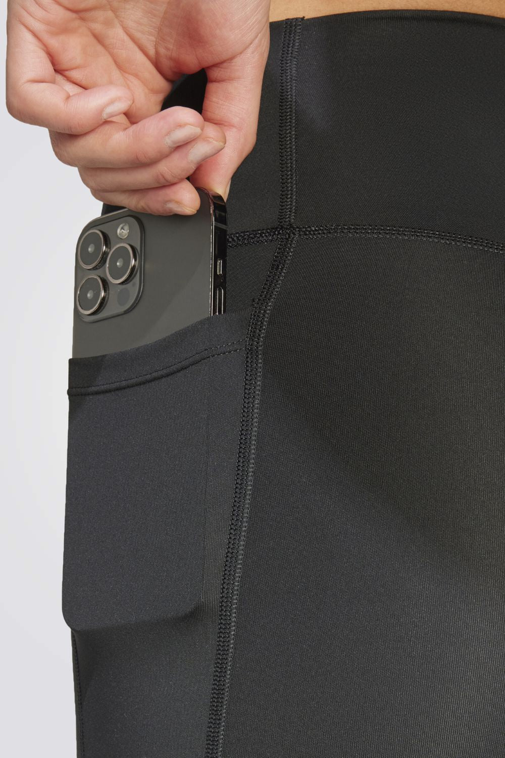 טייץ ספורט  Optime Essentials Stash Pocket 7 לנשים