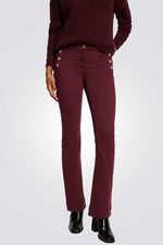 מכנסי בוטקאט לנשים בצבע סגול | מורגן 