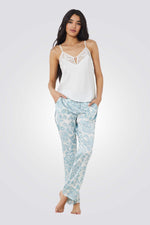 גופיית סאטן SPLENDEUR בצבע לבן