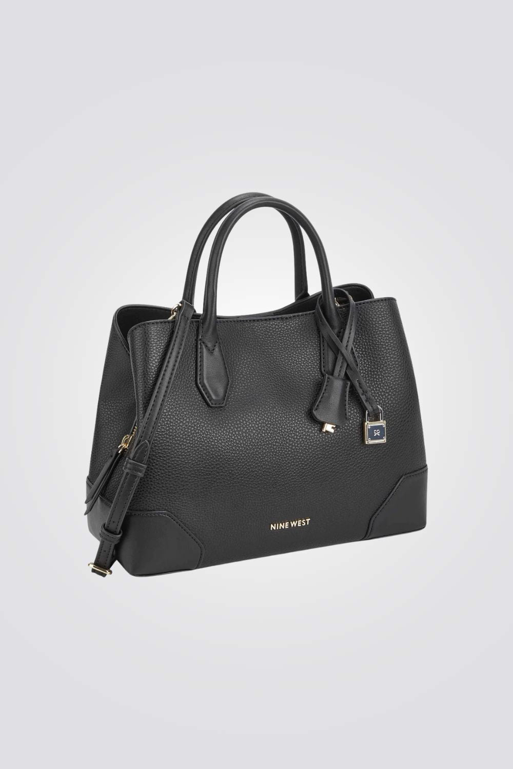 תיק צד בצבע שחור