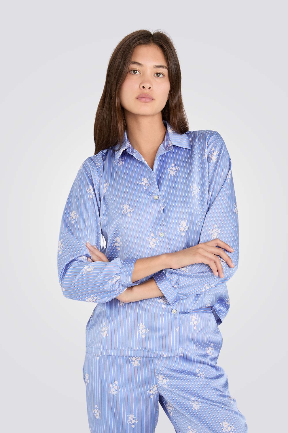 חולצת פיג'מה מכופתרת | איתם