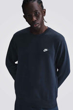 סווטשירט מחמם בצבע נייבי לגברים | נייקי