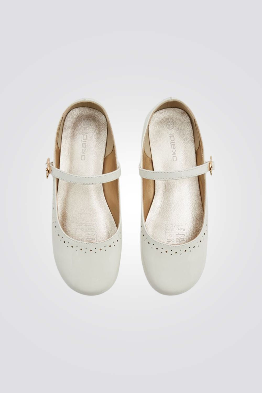 נעלי בלרינה פטנט לילדות 