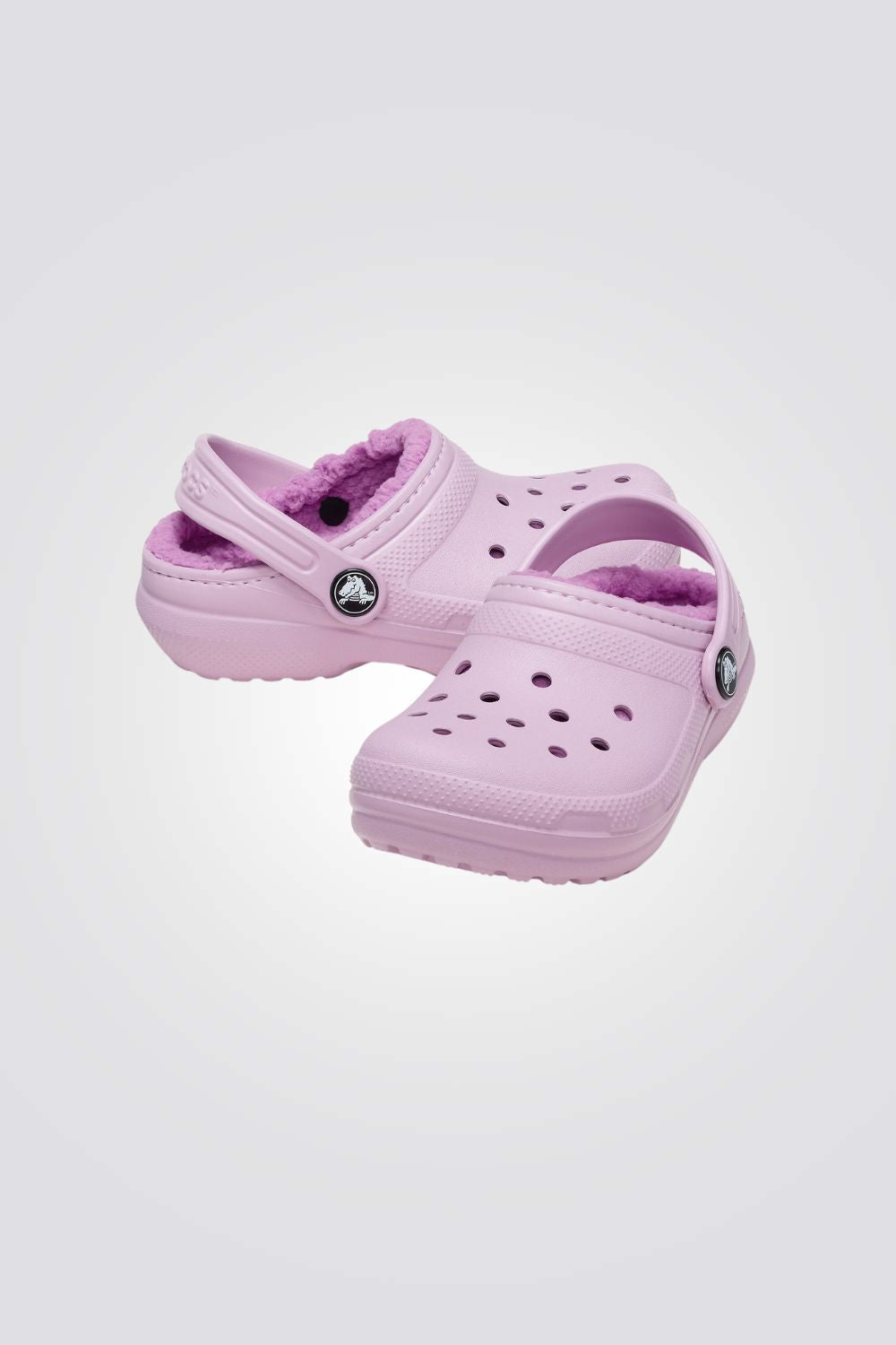 כפכפי קלאסיק מרופדים לילדים במידות קטנות Classic Lined Clog T | קרוקס