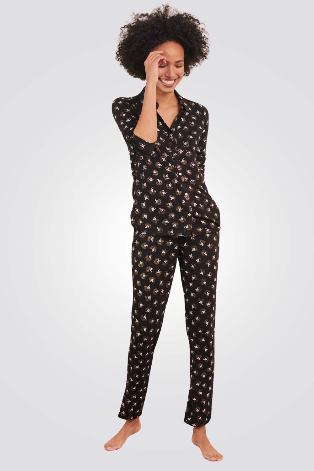 חולצת פיג'מה JODIE לנשים 