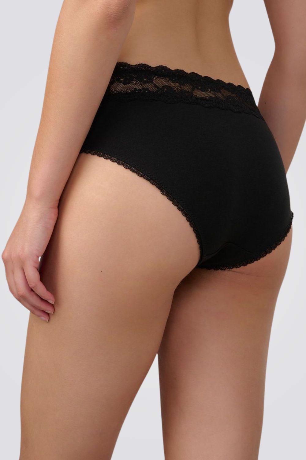 תחתוני מידי עם תחרה | פמינה