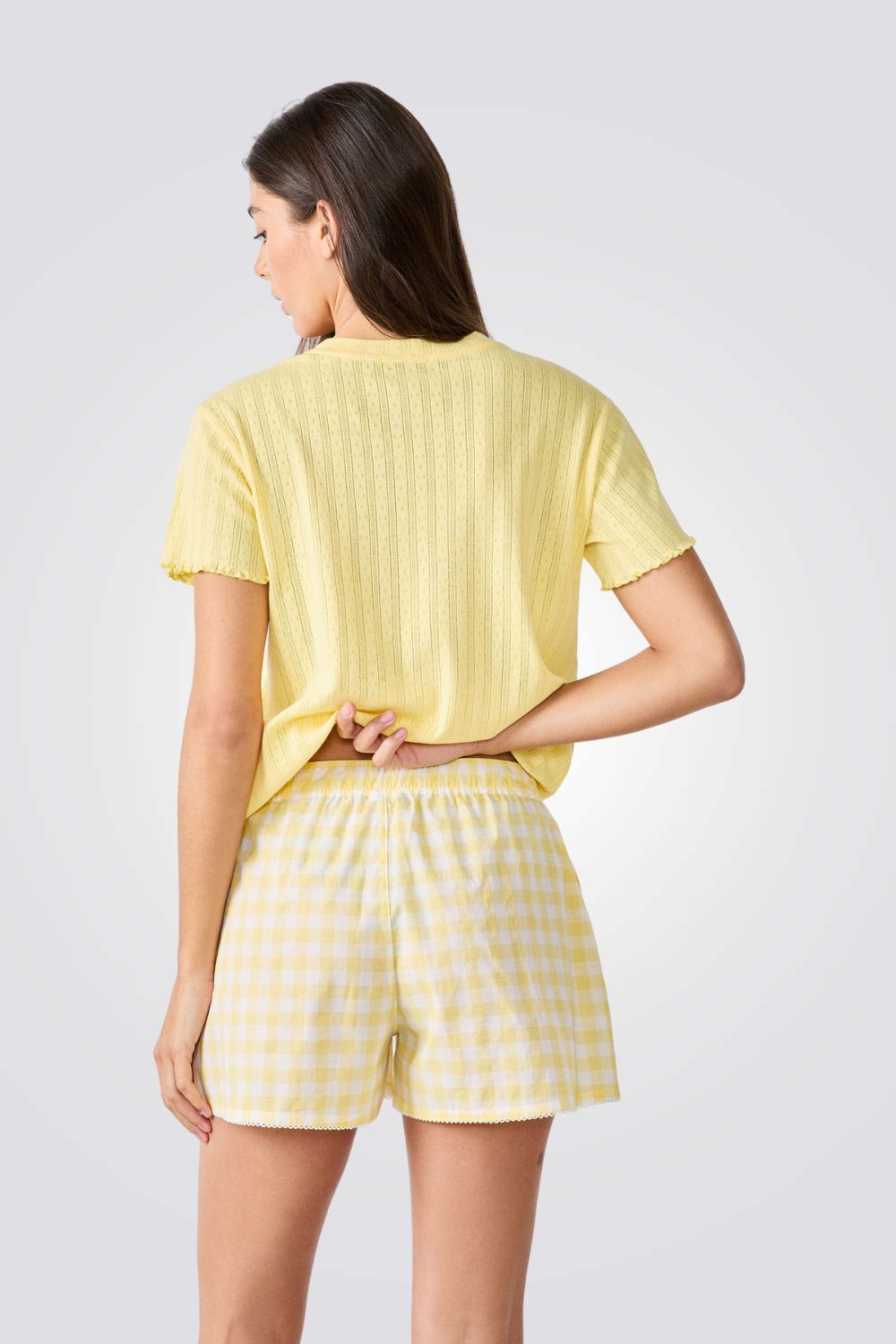 מכנסיים קצרים משובצים | איתם