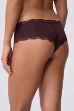 תחתון צ'יקי מיקרופייבר בשילוב תחרה | פמינה