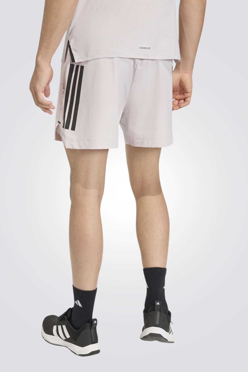 מכנסי ספורט קצרים D4T PrimeLift 3 STRIPES לגברים | אדידס