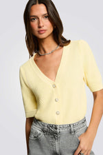 קרדיגן עם שרוולים קצרים | מורגן