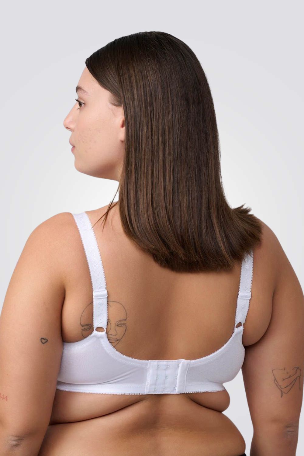 חזיית מינימייזר ללא ריפוד עם ברזלים | פמינה