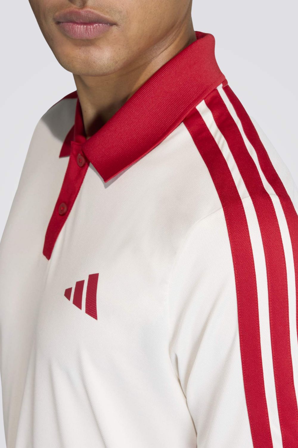 חולצת פולו קצרה ממותגת לגברים | אדידס