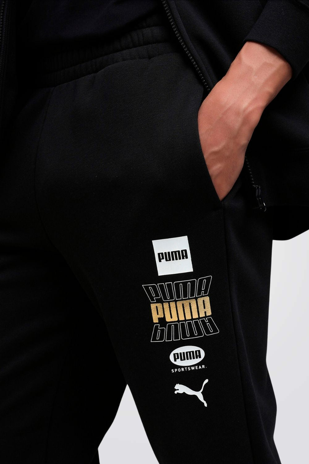 מכנסי פוטר ארוכים ESS LOGO LAB  Holiday לגברים