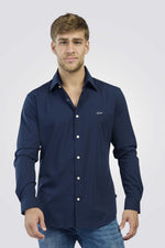 חולצה מכופתרת Slim fit לגברים | GREG NORMAN