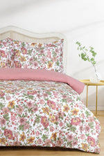 סט מצעים מיטה וחצי 120/200 ס"מ דגם Lambton Garden | לאורה אשלי