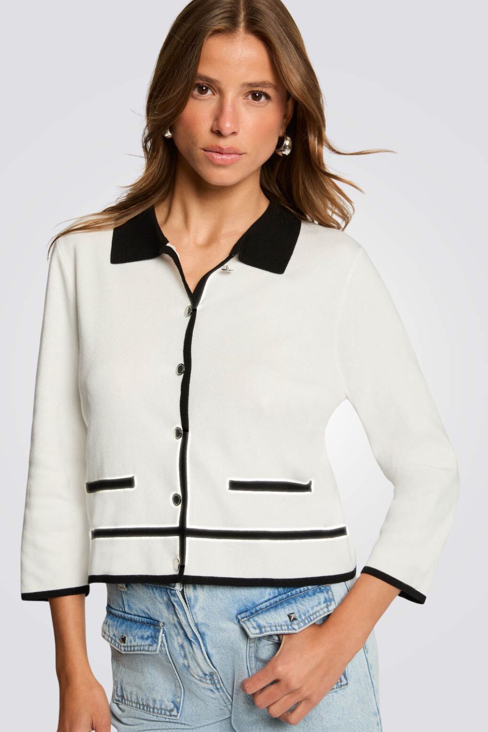 קרדיגן שרוולים 3/4| מורגן