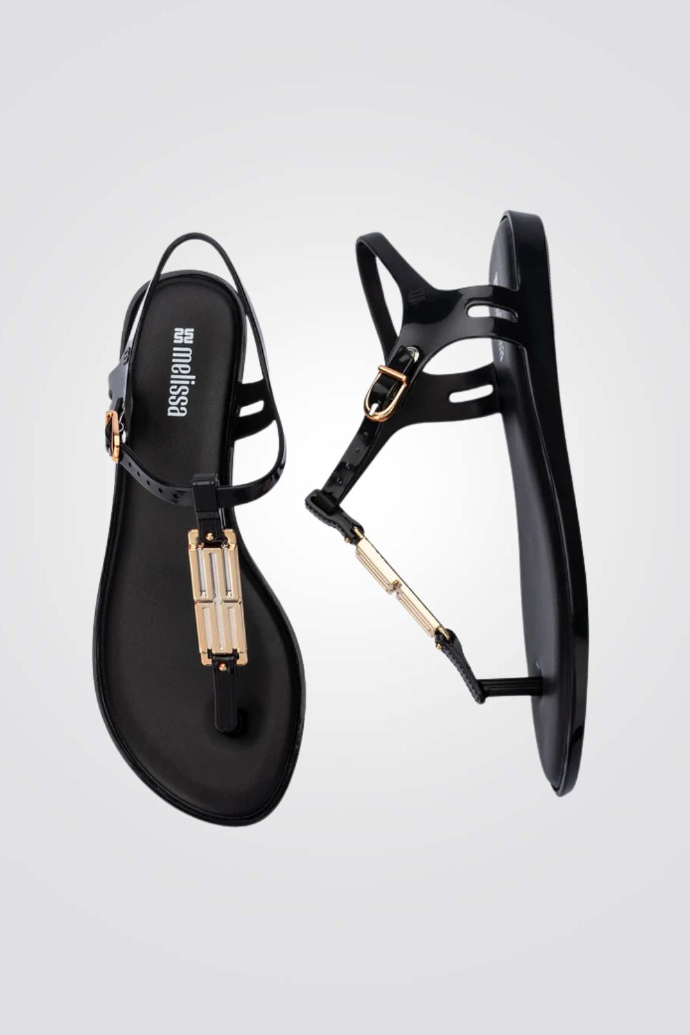 סנדלי אצבע SOLAR M CHIC בצבע שחור