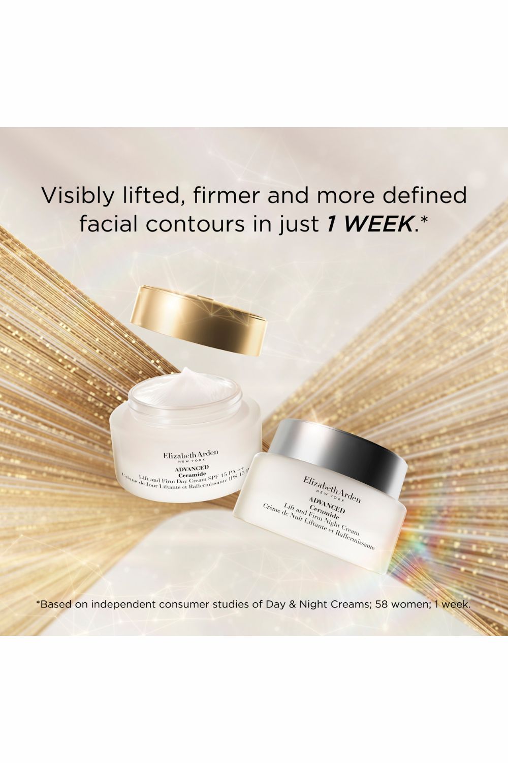 קרם לילה למיצוק העור 50 מ"ל CERAMIDE SKINCARE | אליזבת ארדן