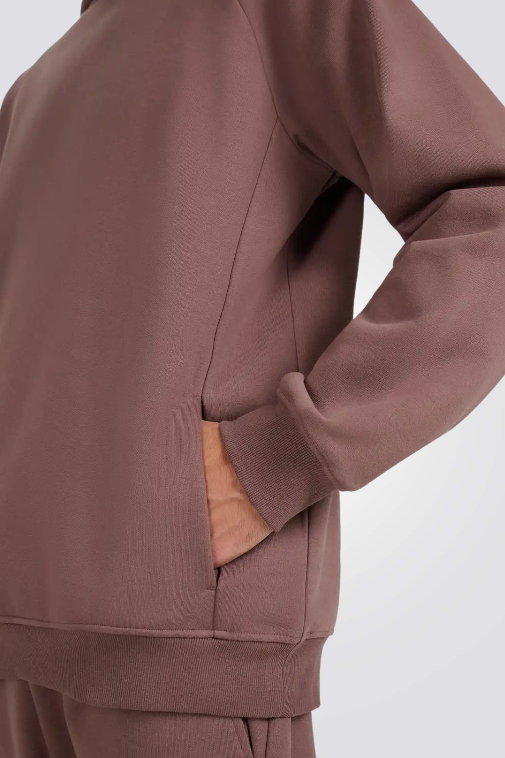 סווטשירט עם קפוצ'ון לגברים | 4F 