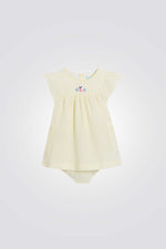 שמלה לתינוקות עם הדפס פסים