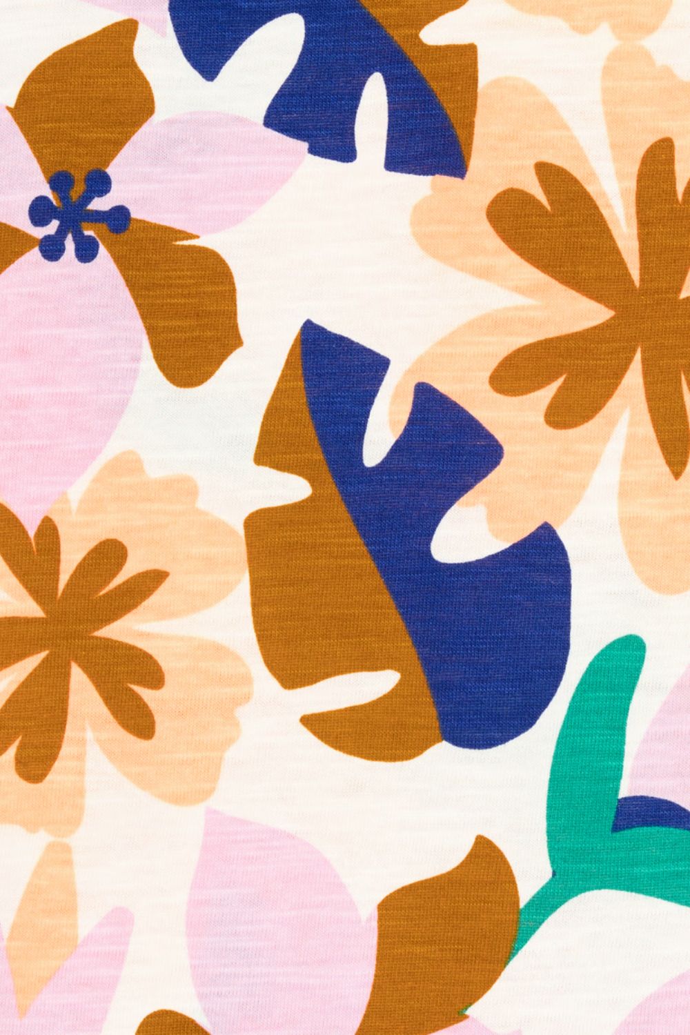 טישירט קצרה פרחונית לילדות