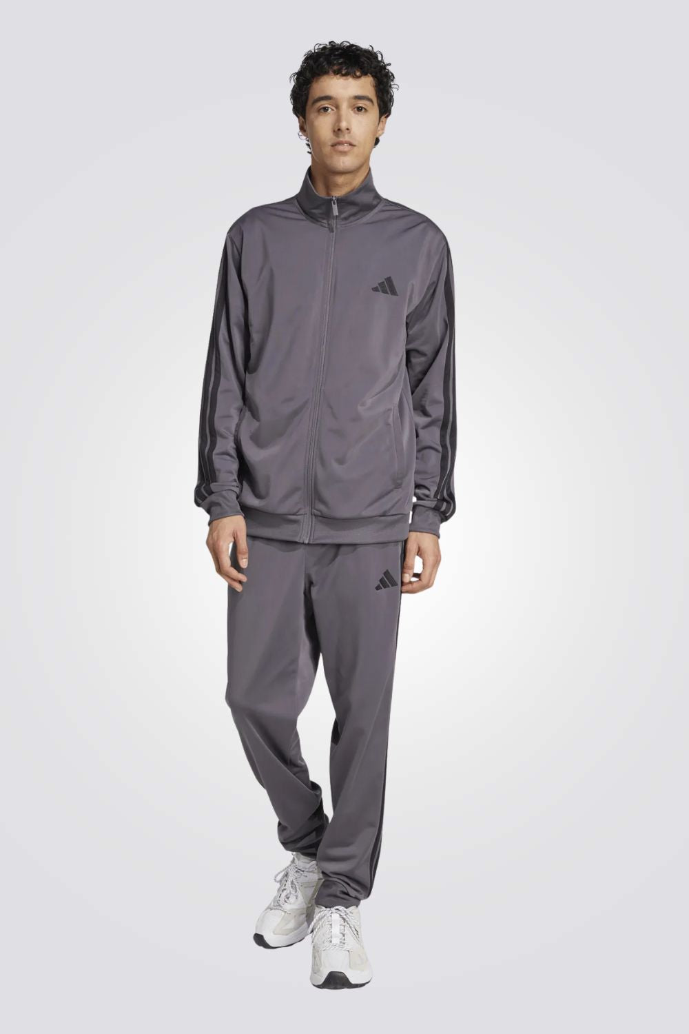 חליפת ספרט שני חלקים  Sportswear Basic 3 Stripes Tricot לגברים