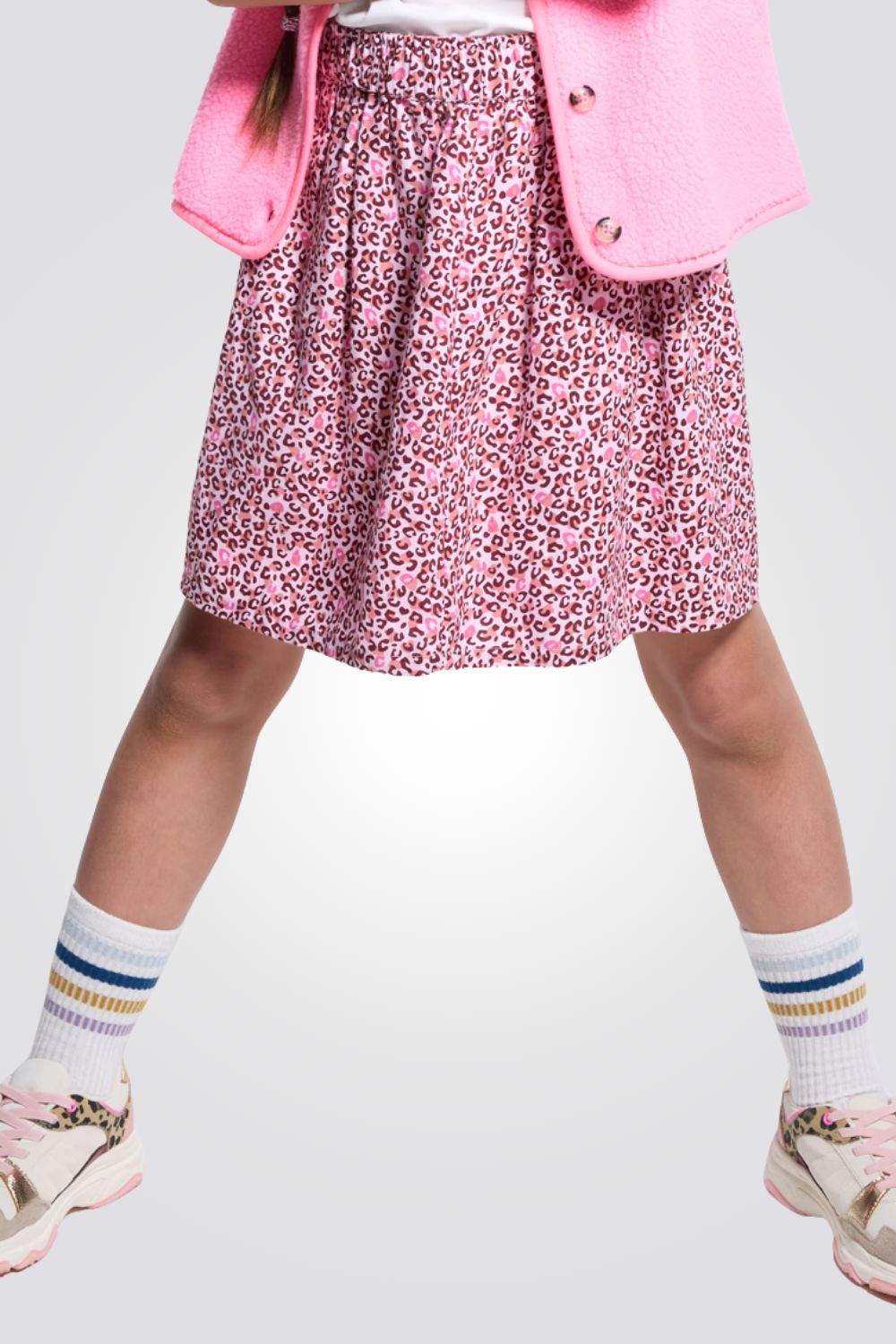 חצאית בהדפס מנומר| אוקיידי