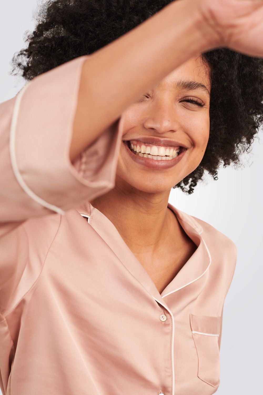 חולצת פיג'מה CATWALK בצבע ורוד